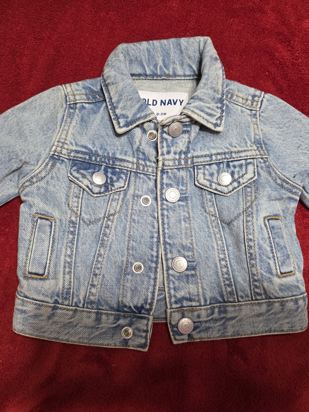 Old Navy Light Blue Kids Denim Trucker Jacket